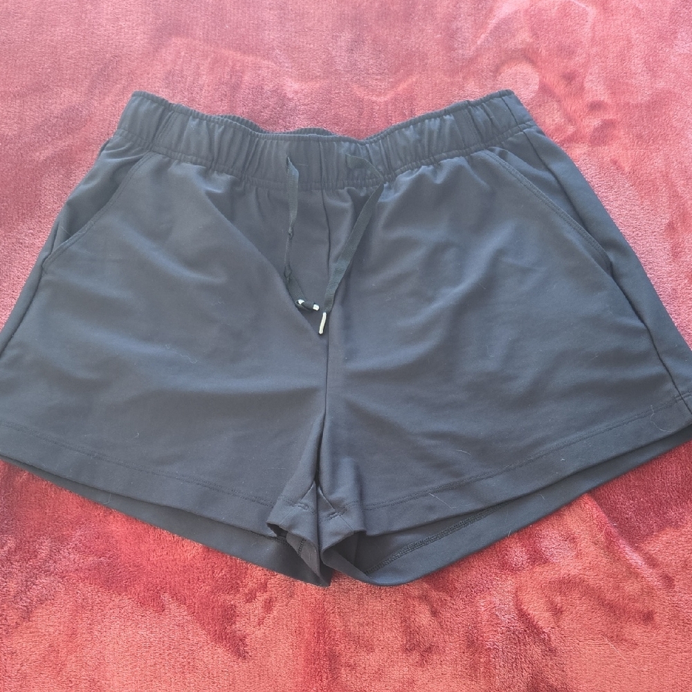 Old Navy Black Women's Drawstring Athletic Shorts